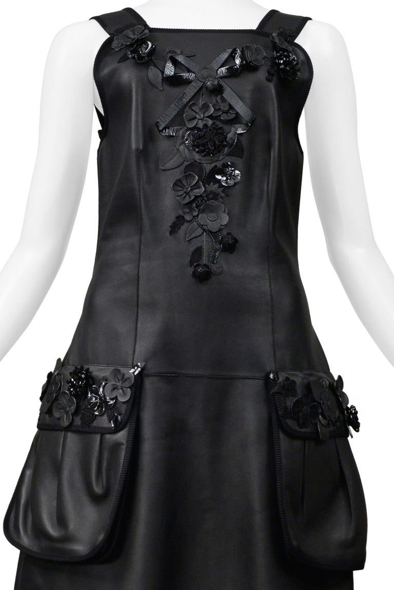 slim fit dress slacks Faux-leather and denim dress | | Women | KARL LAGERFELD