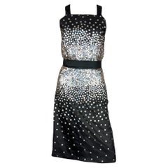 Abito in paillette impreziosito Fendi by Karl Lagerfeld, FW 1996