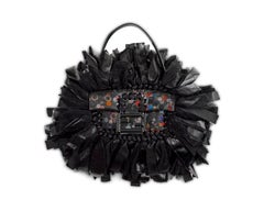 Fendi by Karl Lagerfeld limited edition evening mini baguette bag, c. 2000