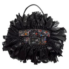 Fendi by Karl Lagerfeld limited edition evening mini baguette bag, c. 2000