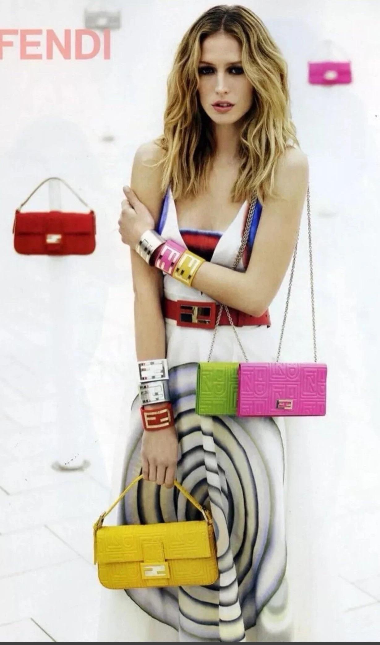 FENDI By KARL LAGERFELD Runway S/S 2008 - Robe en soie imprimée circulaire abstraite IT 42 en vente 2