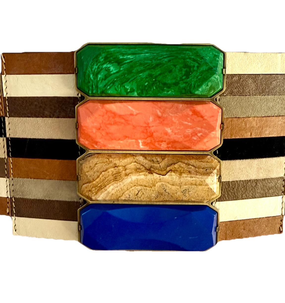 Fendi By KARL Lagerfeld for Fendi: abito in seta con stampa a cerchio e cintura per la sfilata P/E 2008 in vendita 5