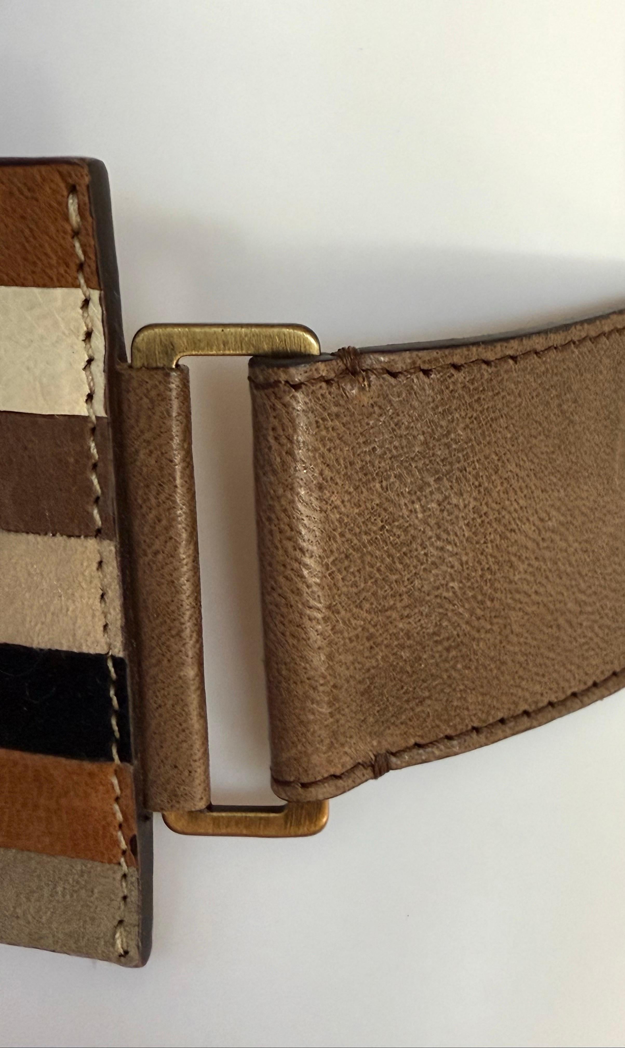 Fendi By KARL Lagerfeld for Fendi: abito in seta con stampa a cerchio e cintura per la sfilata P/E 2008 in vendita 7