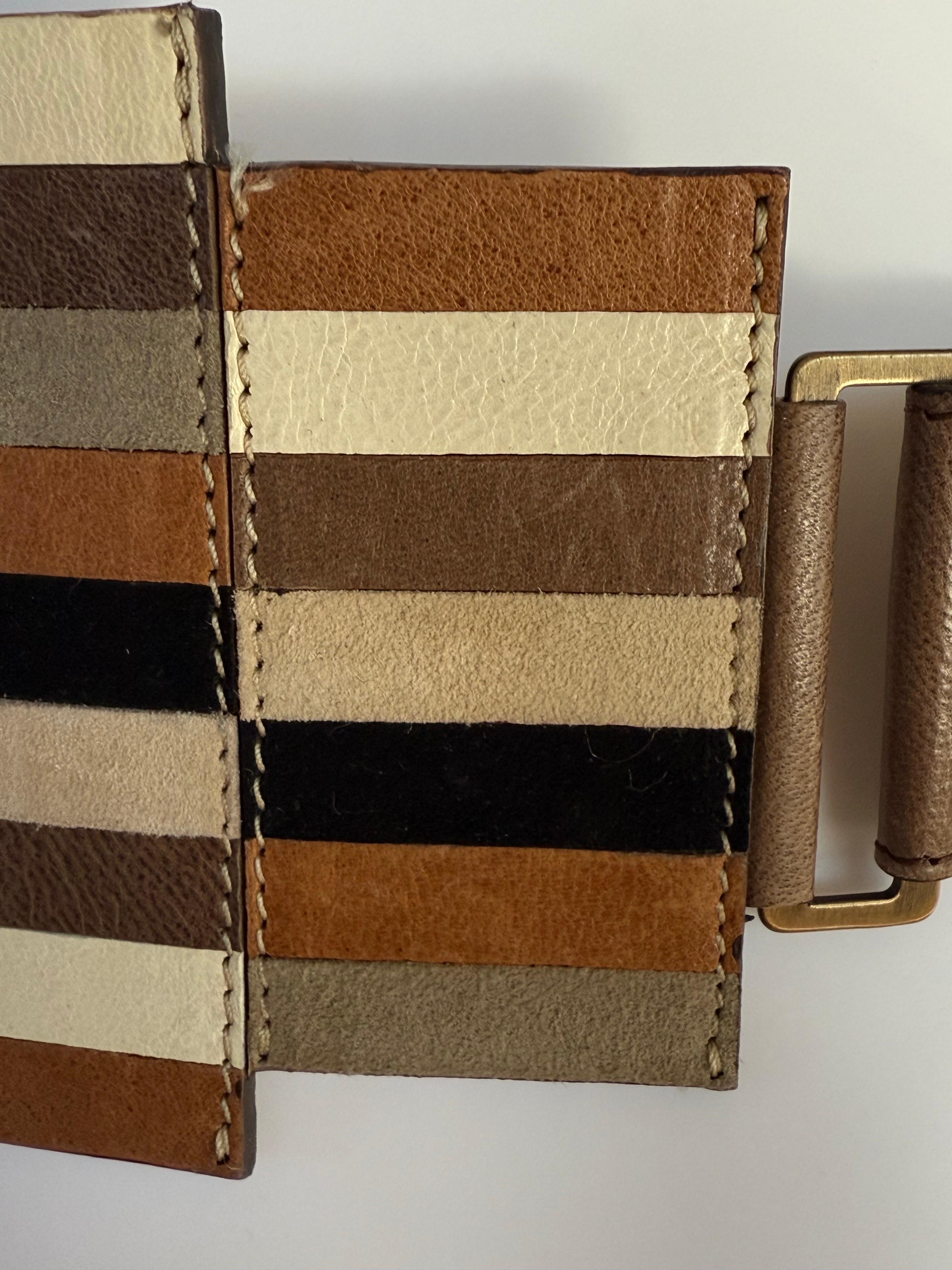 Fendi By KARL Lagerfeld for Fendi: abito in seta con stampa a cerchio e cintura per la sfilata P/E 2008 in vendita 8