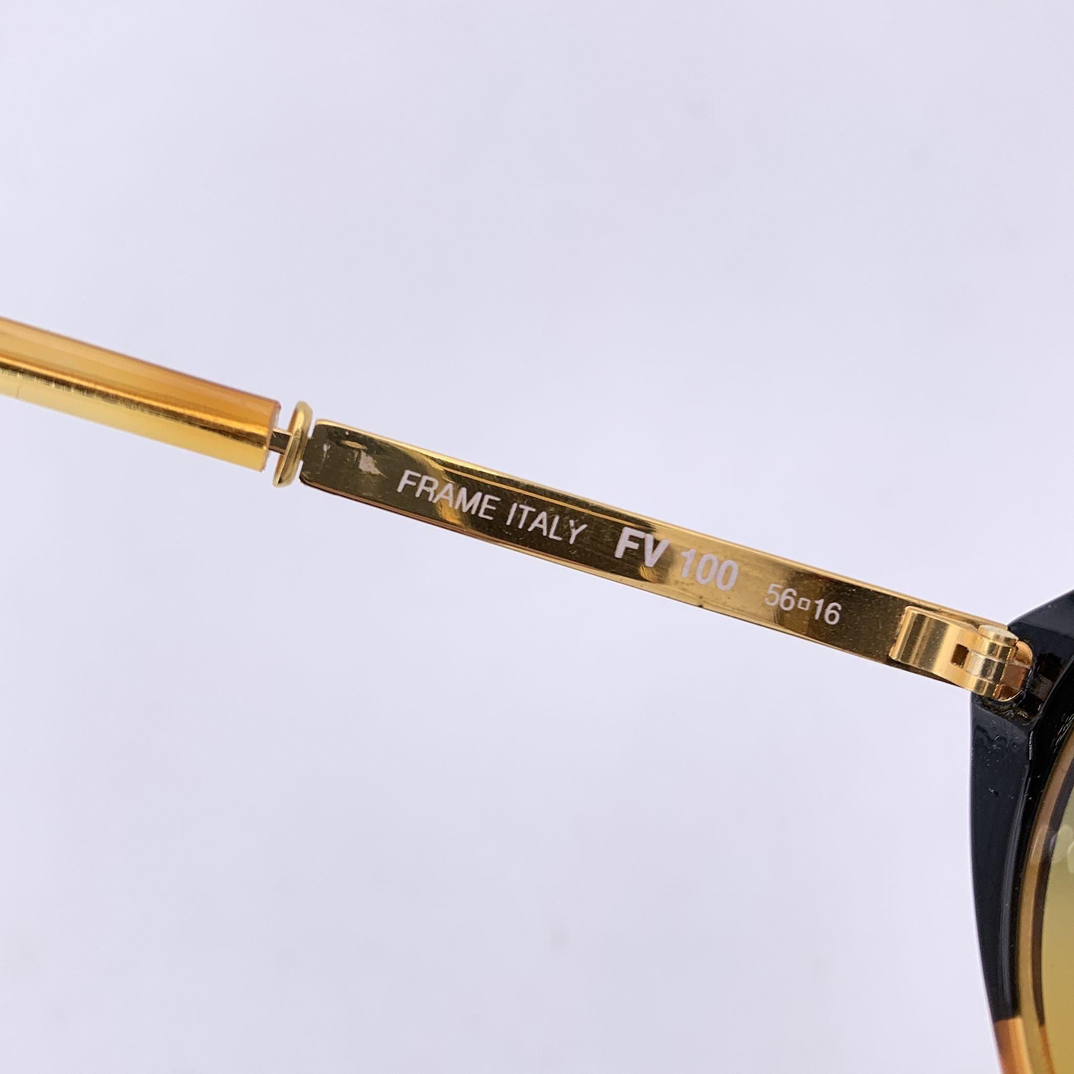Lunettes de soleil Vintage By Fendi by Lozza Mod. FV 100 54/16 135mm Pour femmes en vente