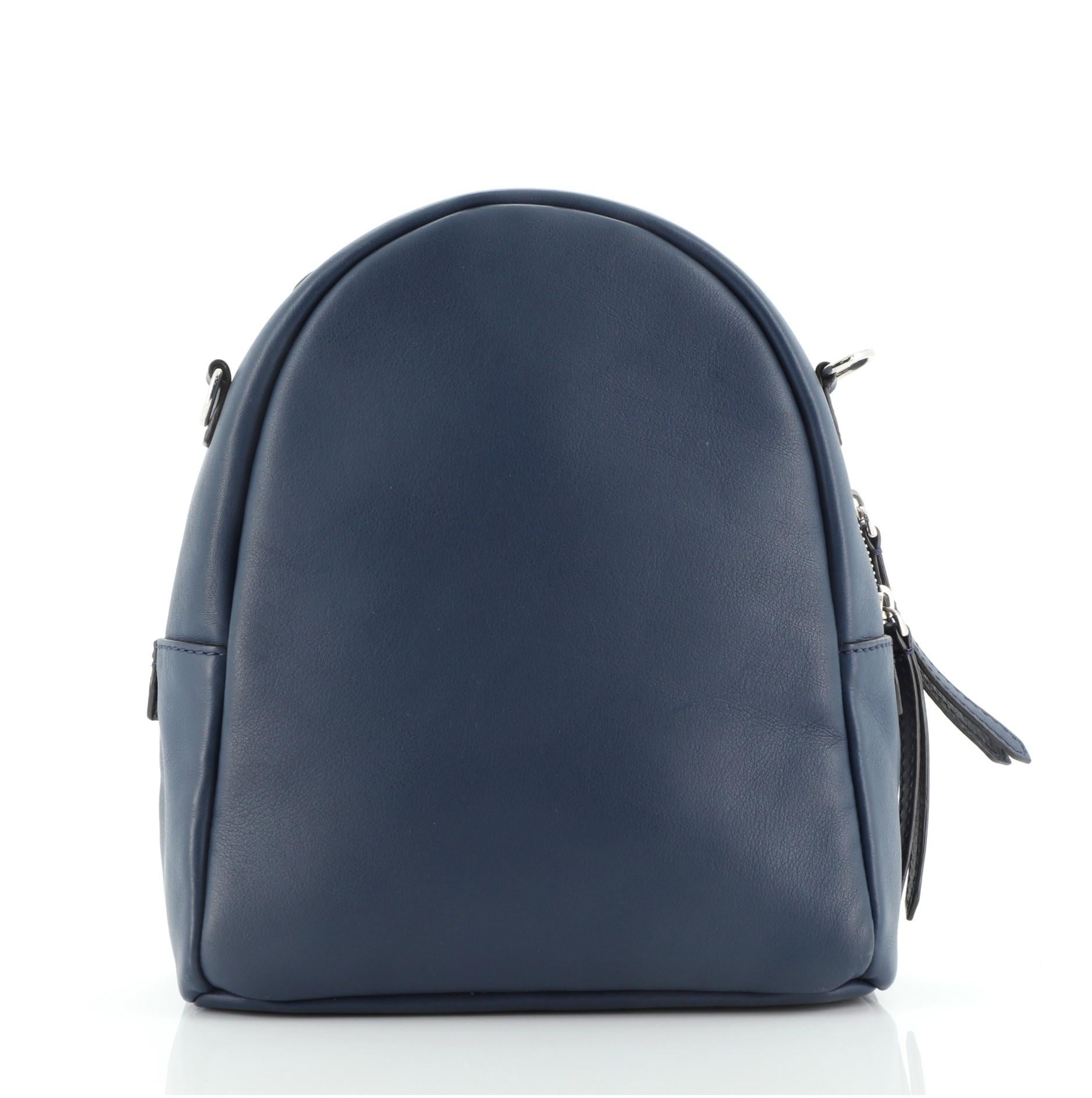 fendi blue backpack