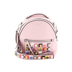 Fendi By The Way Backpack Crossbody Studded Leather Mini