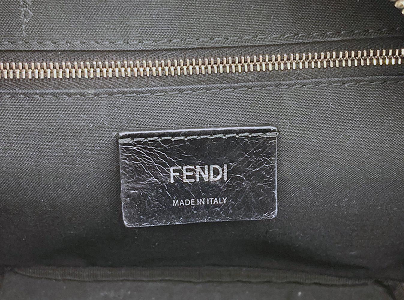 Fendi By The Way Backpack in Black Leather 4