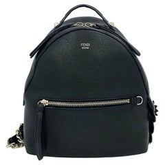 Fendi By The Way Backpack in Black Leather