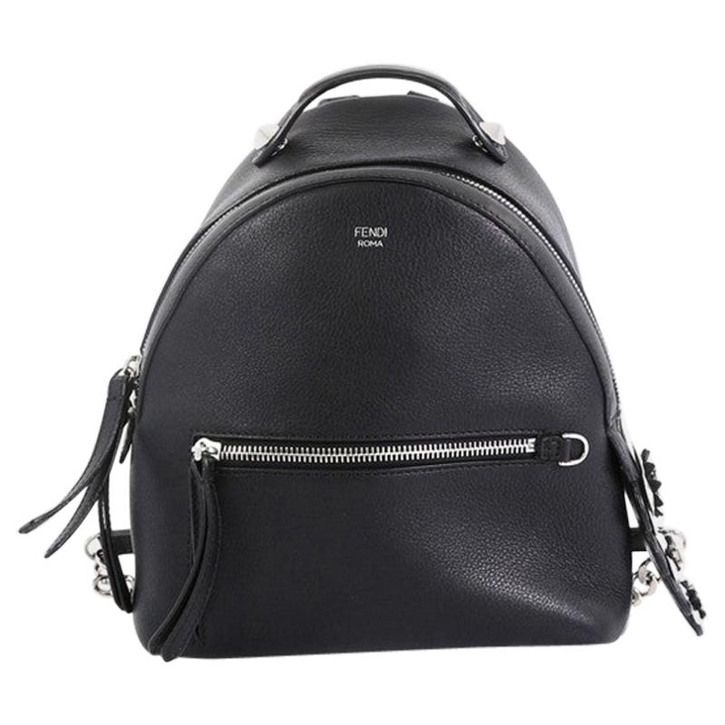 Fendi By The Way Backpack Leather with Crystals Mini