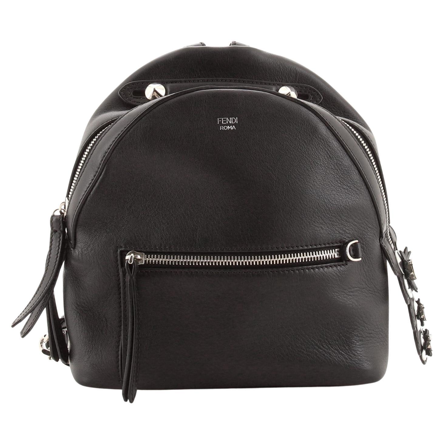 Fendi By The Way Backpack Leather with Crystals Mini at 1stDibs | fendi ...