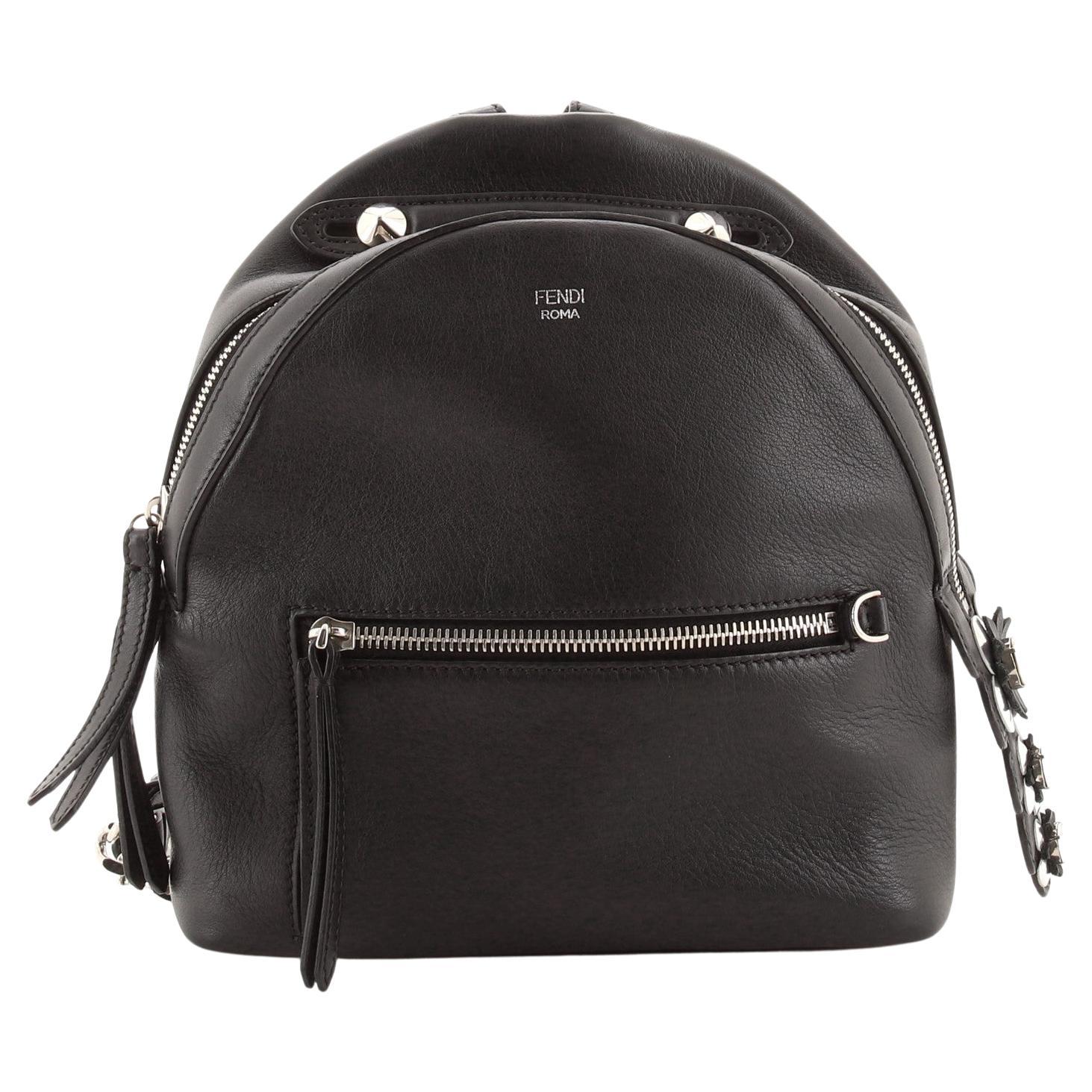 Fendi By The Way Backpack Leather with Crystals Mini at 1stDibs fendi