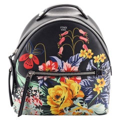 Fendi By The Way Backpack Printed Leather Mini