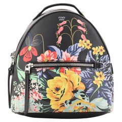 Fendi By The Way Backpack Printed Leather Mini