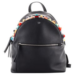 Fendi By The Way Backpack Studded Leather Medium