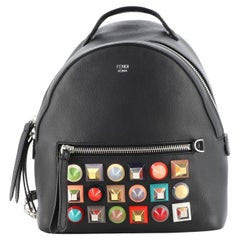 Fendi By The Way Backpack Studded Leather Mini