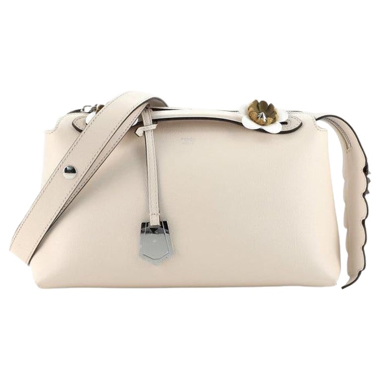 Fendi By The Way Flowerland Satchel Leder Klein