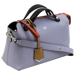 Fendi By The Way Lilac Small Leather Cross-body Satchel Bag