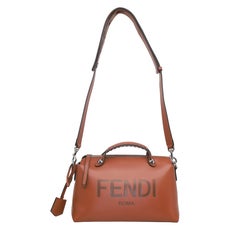 Fendi "By The Way" Medium Brown Leather Calfskin Boston Crossbody Bag, 2022.