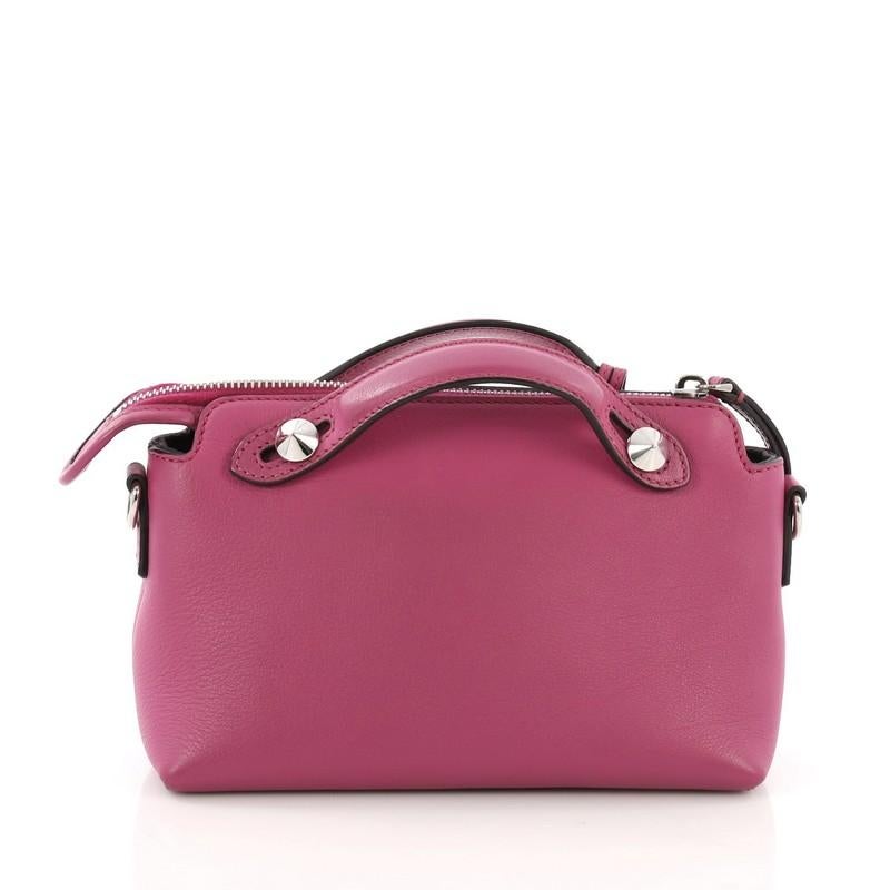 Fendi By The Way Satchel Calfskin Mini In Good Condition In NY, NY