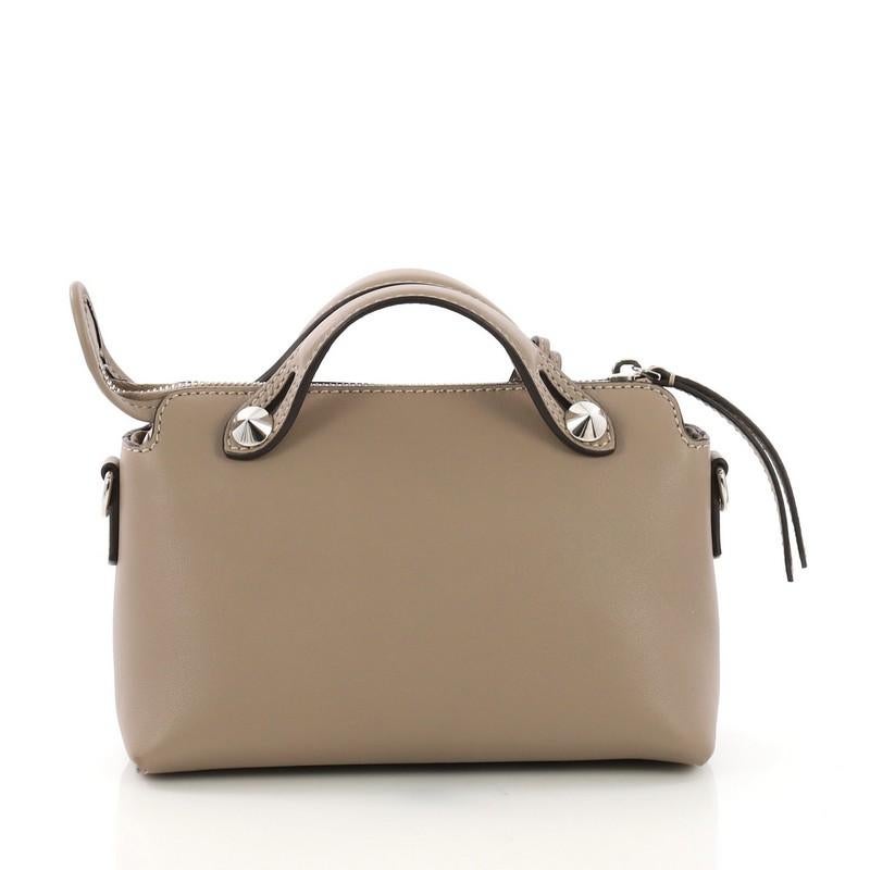 Fendi By The Way Satchel Calfskin Mini In Excellent Condition In NY, NY