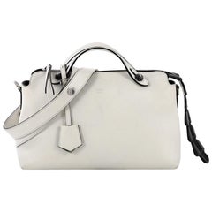 Fendi By The Way Satchel Leather with Crocodile Small