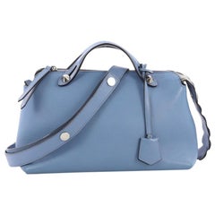 Fendi By The Way Satchel Leather with Crocodile Small