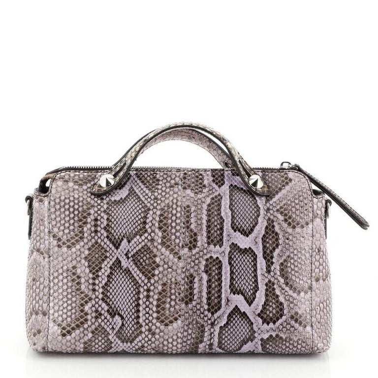 Fendi By The Way Satchel Python Small at 1stDibs