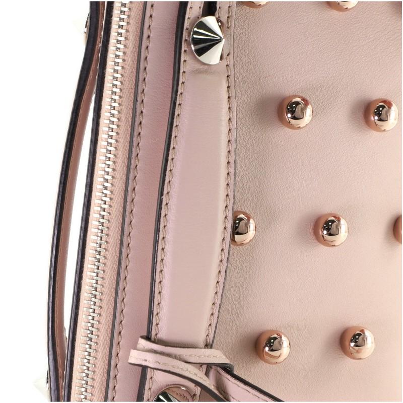 Fendi By The Way Satchel Studded Leather Mini 3
