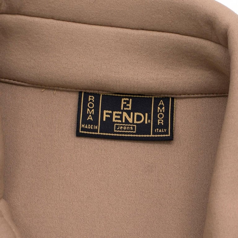 Fendi Camel Coat US 6 For Sale at 1stdibs