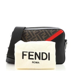 Fendi Camera Case Bag Zucca Coated Canvas and Leather Small