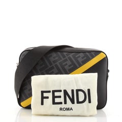 Fendi Camera Case Bag Zucca Coated Canvas and Leather Small
