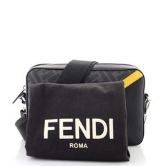 Fendi Camera Case Bag Zucca Coated Canvas and Leather Small