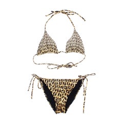 Fendi Camouflage Leopard Bikini