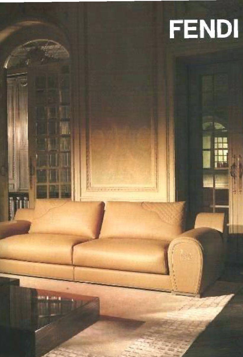 fendi corner sofa