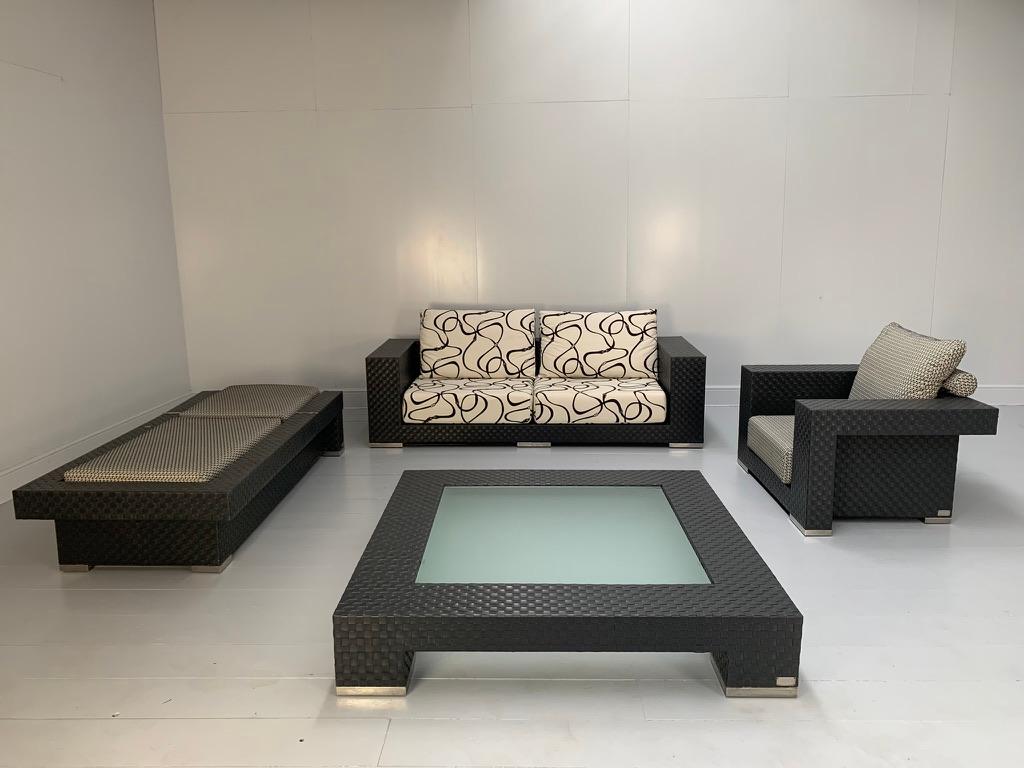 On offer on this occasion is one of the most stunning, eye-catching suites of outdoor furniture you could hope to find.
 
This is an ultra-rare opportunity to acquire what is, unequivocally, the best of the best, it being a most spectacular,