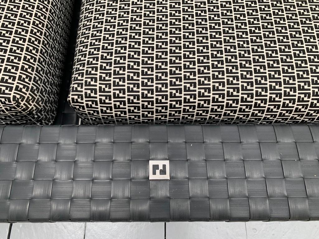 Other Fendi Casa Outdoor Furniture - Sofa, Armchair, Lounger & Large Table For Sale