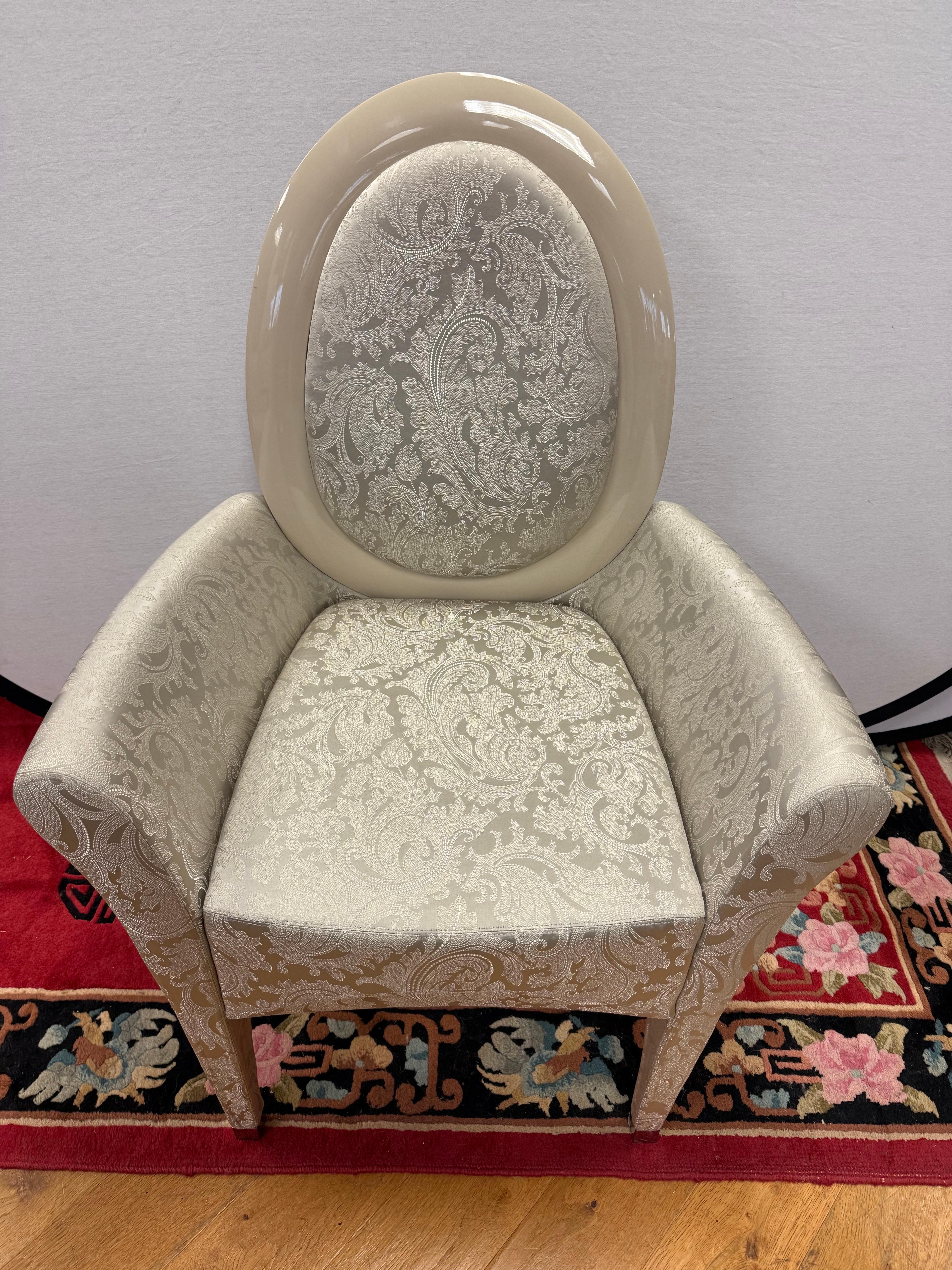 Fendi Casa Signed Garcia Arm Chair Designed by Jaime Hayon For Sale 3