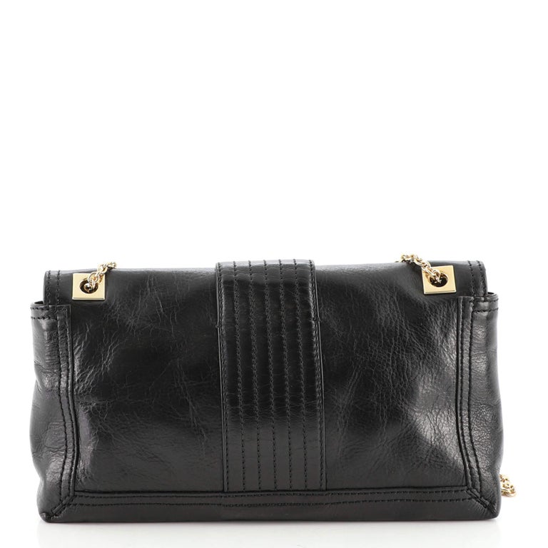 Fendi Chain Strap Baguette Leather Medium For Sale at 1stDibs