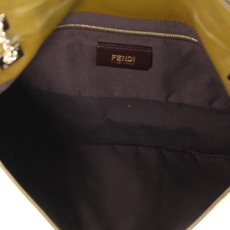 Women's or Men's Fendi Chain Strap Baguette Leather Medium