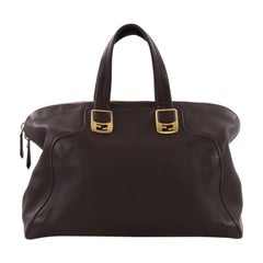 Fendi Chameleon Convertible Satchel Leather Large