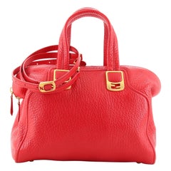 Fendi Chameleon Convertible Satchel Leather Medium