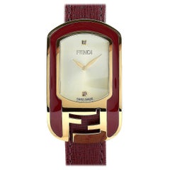 Fendi Chameleon Gold-Tone Quartz Watch F317435073D1