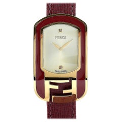 Fendi Chameleon Gold-Ton-Quarzuhr F317435073D1