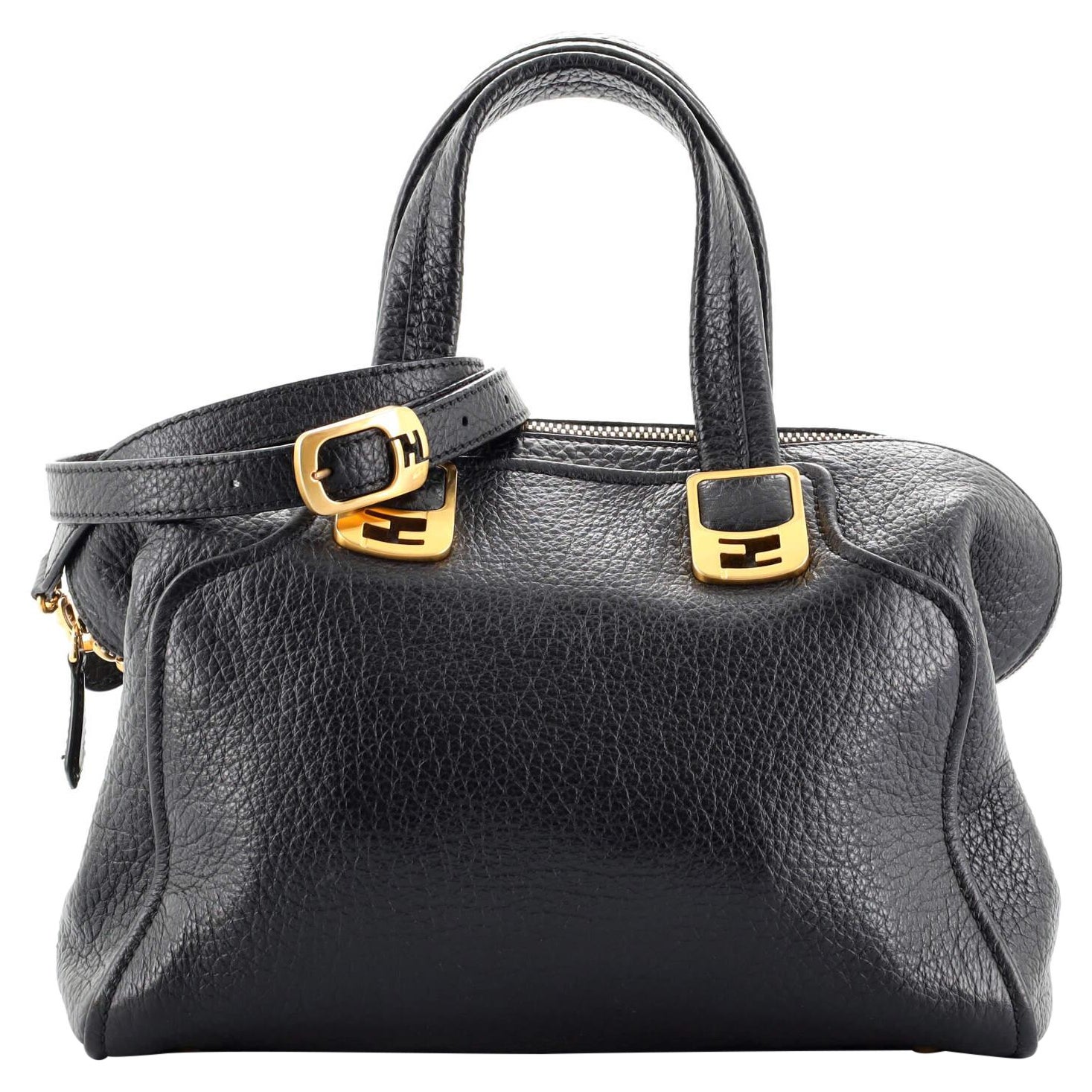 Fendi Chameleon Satchel Leather Small