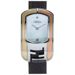 Fendi Chameleon Stainless Steel Quartz Watch F303734521D1