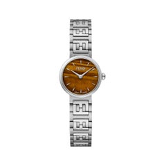 Fendi Chamfered Tiger's Eye Dial Ladies Watch F103101001