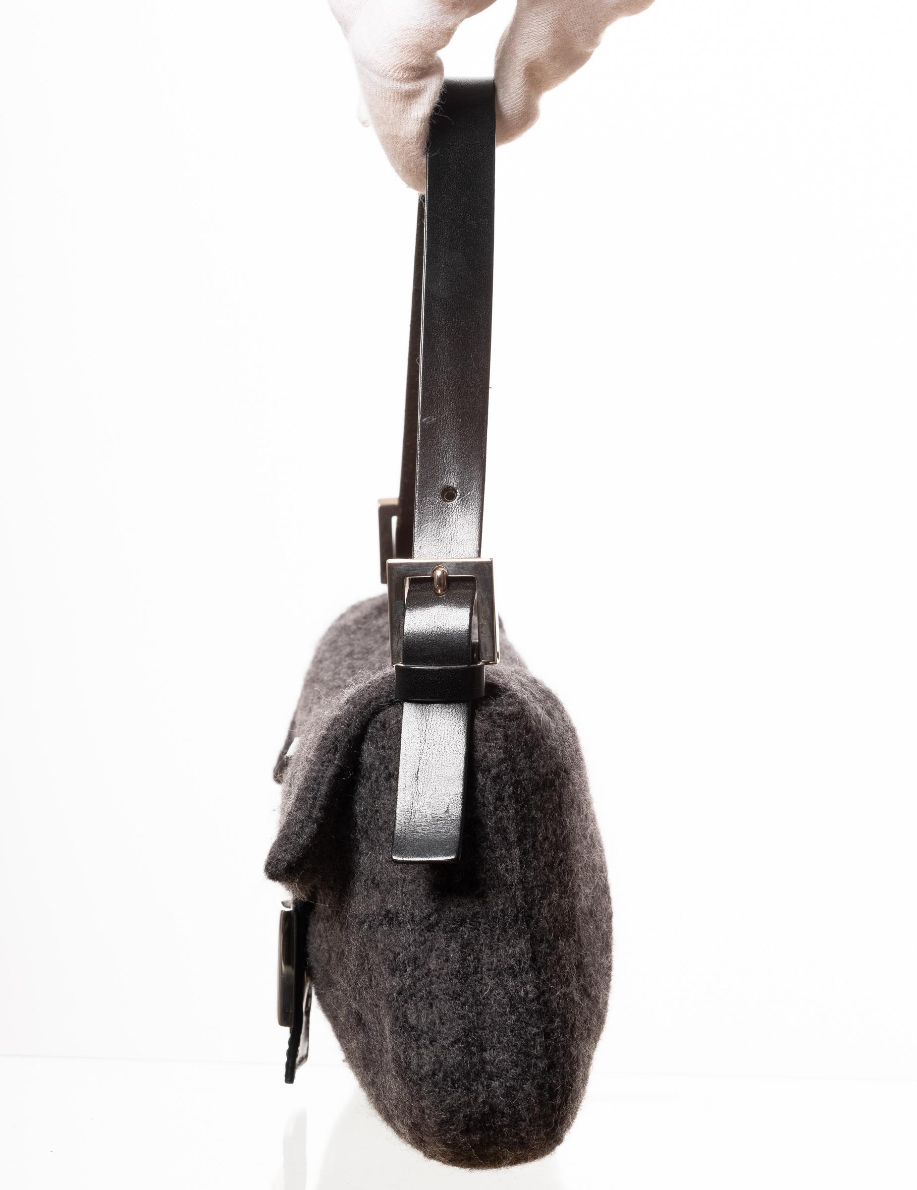 fendi cashmere baguette