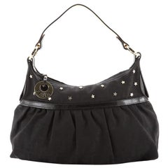 Fendi Chef Hobo Studded Zucca Canvas Large Fendi Chef Hobo Studded Zucca Canvas Large