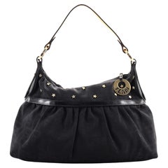 Fendi Chef Hobo Studded Zucca Canvas Large Fendi Chef Hobo Studded Zucca Canvas Large